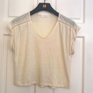 Mango mid drift loose tee